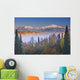 The Early Morning Sun Lights Up Mount Mckinley Wall Mural