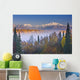 The Early Morning Sun Lights Up Mount Mckinley Wall Mural