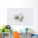 Mother Polar Bear & 2 Cubs In Snow Storm Churchill Canada Winter Wall Mural