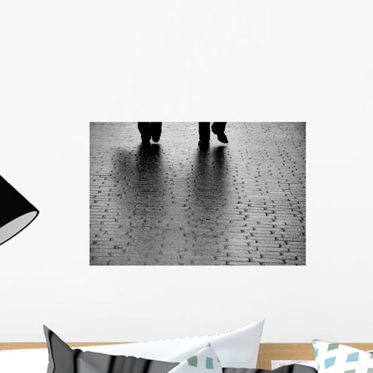 Silent Steps Wall Decal