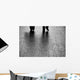 Silent Steps Wall Decal