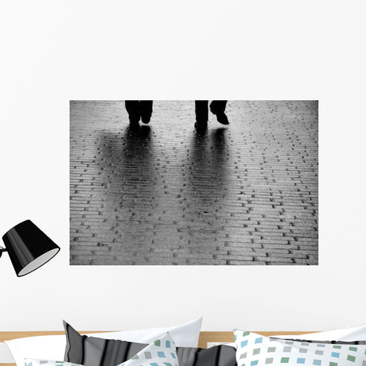 Silent Steps Wall Decal