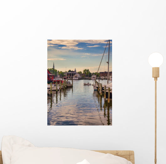 Sailing Annapolis Main Harbor Wall Decal