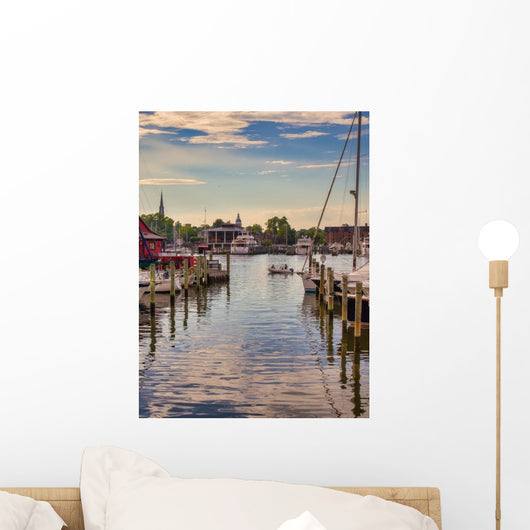 Sailing Annapolis Main Harbor Wall Decal