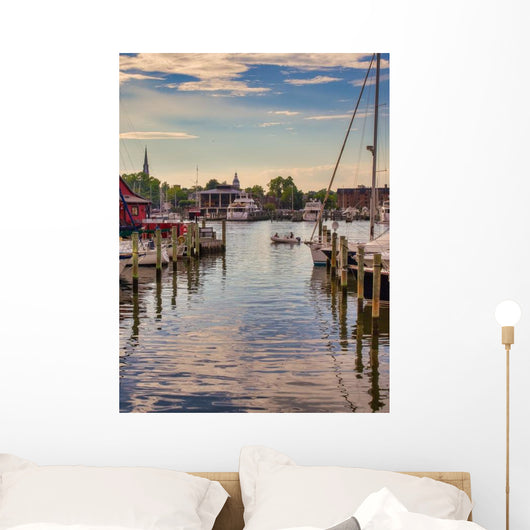 Sailing Annapolis Main Harbor Wall Decal