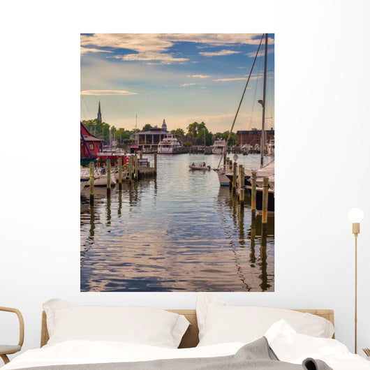 Sailing Annapolis Main Harbor Wall Decal