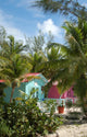 Private Beachfront Bungalow Wall Mural