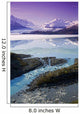 Aerial Of Knik & Colony Glacier Wall Mural