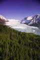 Aerial Of Spencer Glacier Wall Mural