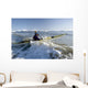 Man Paddles Kayak In Surf Kachemak Bay Homer Ak Kp Spring Wall Mural