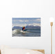 Man Kayak Surfing Waves On Katchemak Bay Wall Mural