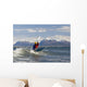 Man Kayak Surfing Waves On Katchemak Bay Wall Mural