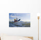 Man Kayak Surfing Waves On Katchemak Bay Wall Mural