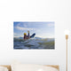 Man Kayak Surfing Waves On Katchemak Bay Wall Mural