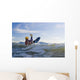 Man Kayak Surfing Waves On Katchemak Bay Wall Mural