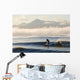 Man Surfing In Moring Wall Mural