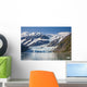 Scenic View Of Stairway Glacier Flowing Into Surprise Glacier Wall Mural