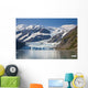 Scenic View Of Stairway Glacier Flowing Into Surprise Glacier Wall Mural