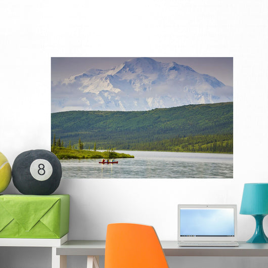 Three People Wall Mural