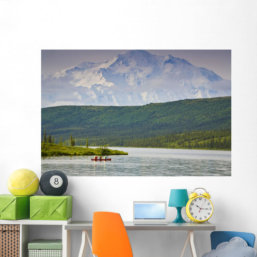 Three People Wall Mural