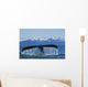 Humpback Whale Fluking In Lynn Canal With Chilkat Mountains Wall Mural
