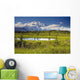 MtMckinley And The Alaska Range With Kettle Pond Wall Mural