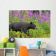 A Black Bear Searches For Soap Berries Along The Tatshenshini River Wall Mural
