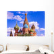 St Basil's Cathedral Red Wall Decal