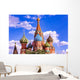 St Basil's Cathedral Red Wall Decal