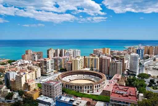 Malaga Cityscape Day 2 Wall Decal
