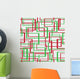 Abstract Geometric Seamless Wall Decal Design 2