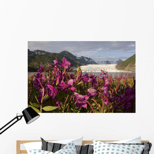 Dwarf Fireweed Growing Wall Mural