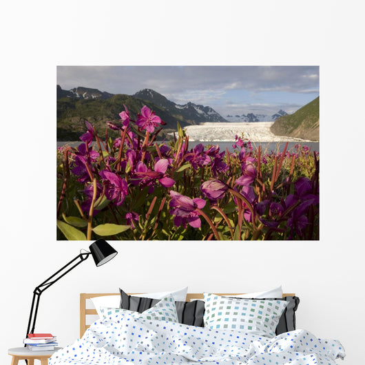 Dwarf Fireweed Growing Wall Mural