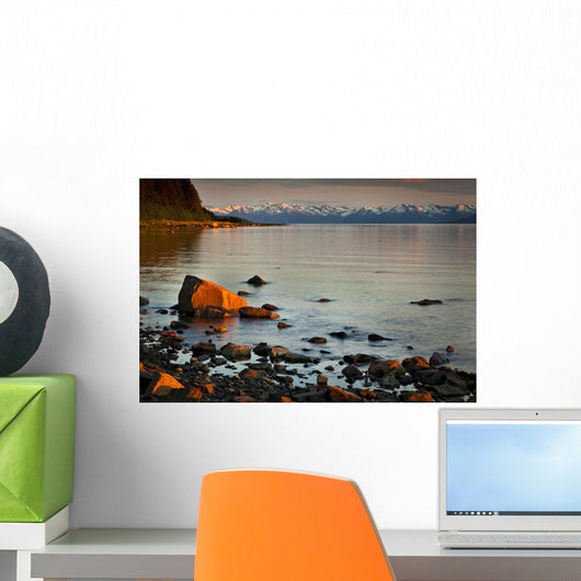 Scenic Sunset View Of Bartlett Cove Wall Mural