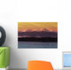 Whale Tails In Southeast Below Chilkat Mtns Digital Composite Wall Mural