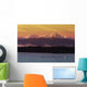 Whale Tails In Southeast Below Chilkat Mtns Digital Composite Wall Mural