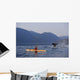 Man Sea Kayaking Wall Mural