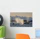 Pod Of Humpbacks Feeds Wall Mural