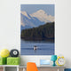Humpback Whale Slaps Its Flukes On The Surface Wall Mural