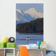 Humpback Whale Slaps Its Flukes On The Surface Wall Mural