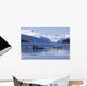 Orca Surface In Lynn Canal Wall Mural