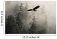Bald Eagle Soaring Wall Mural