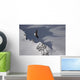 Bald Eagle Soaring Above The Mountain Peaks Wall Mural