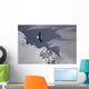 Bald Eagle Soaring Above The Mountain Peaks Wall Mural