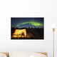 Trappers Tent Lit Up With Aurora Borealis At Wapusk National Park Wall Mural