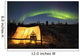 Trappers Tent Lit Up With Aurora Borealis At Wapusk National Park Wall Mural