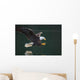 Bald Eagle Catching Fish Wall Mural