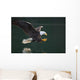 Bald Eagle Catching Fish Wall Mural
