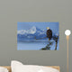 Bald Eagle Perched Wall Mural