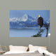 Bald Eagle Perched Wall Mural